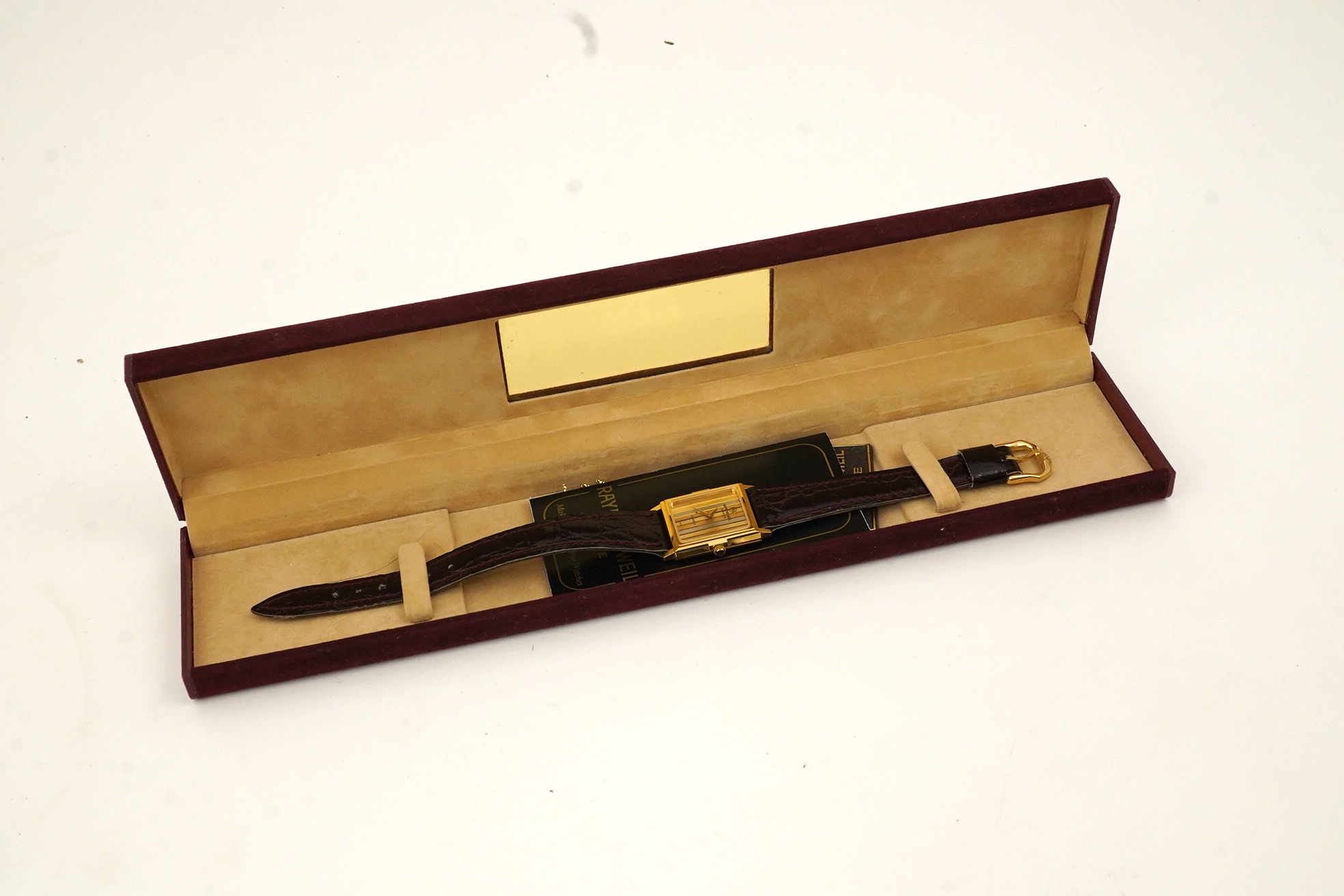 A lady's Raymond Veil watch in box